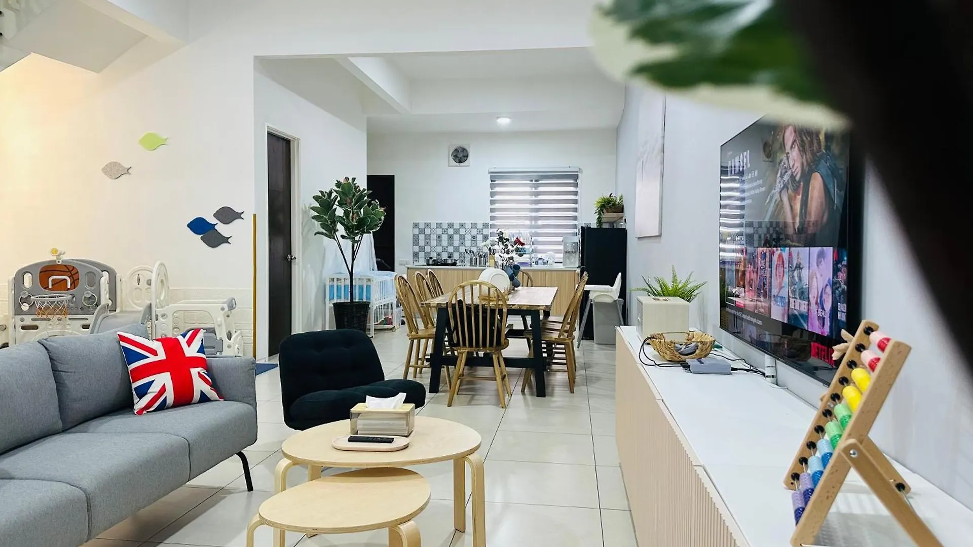 9-14Pax Bm 大山脚 Double Storey Near Autocity Alma Aeon Jusco Сasa de vacaciones Bukit Mertajam